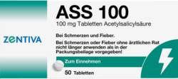 ASS 100 50 St von Zentiva Pharma GmbH