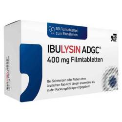 IBULYSIN ADGC 400 mg Filmtabletten 50 St von Zentiva Pharma GmbH