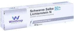 Schwarze Salbe 50% Lichtenstein N 40 g von Zentiva Pharma GmbH