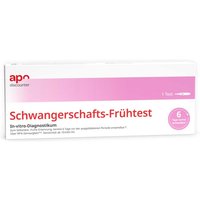 Schwangerschaftstest FrÃ¼htest von apodiscounter von apo-discounter.de