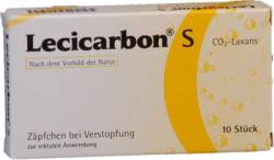 LECICARBON S CO2 Laxans Suppositorien 10 St von athenstaedt GmbH & Co KG