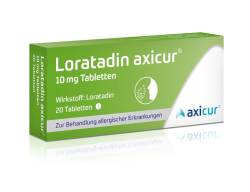 Loratadin axicur 10 mg Tabletten von axicorp Pharma GmbH - Geschäftsbereich OTC (Axicur)