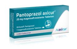 PANTOPRAZOL axicur 20 mg magensaftres.Tabletten 7 St von axicorp Pharma GmbH