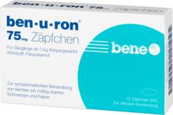 BEN-U-RON 75 mg Suppositorien 10 St von bene Arzneimittel GmbH