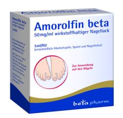 AMOROLFIN beta 50 mg/ml wirkstoffhalt.Nagellack 5 ml von betapharm Arzneimittel GmbH