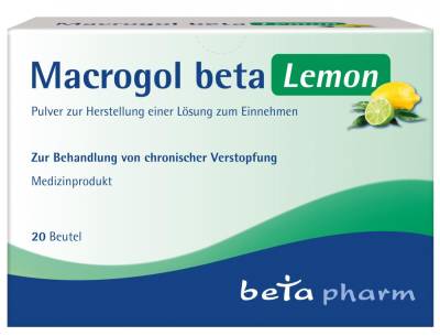 Macrogol beta Lemon von betapharm Arzneimittel GmbH