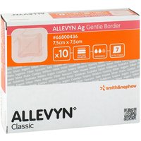 Allevyn Ag Gentle Border 7,5x7,5 cm Wundverband