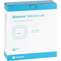 Biatain Silicone Lite Schaumverband 7,5x7,5 cm