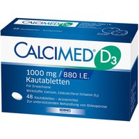 Calcimed D3 1000 mg / 880 I.E. Kautabletten von CALCIMED