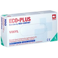 Eco-plus U.hands.vinyl unste.puderfrei L weiss