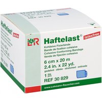 Haftelast Fixierbinde kohÃ¤s.latexfrei 6 cmx20 m blau