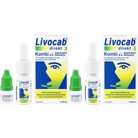 Livocab® direkt Kombi 4 ml Augentropfen + 5 ml Nasenspray