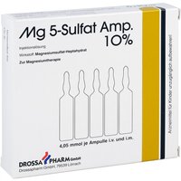 Mg 5 Sulfat Ampullen 10% InjektionslÃ¶sung