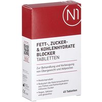 N1 Fett- Zucker- & Kohlenhydrate Blocker Tabletten