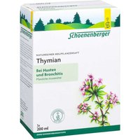 Schoenenberger Naturreiner Heilpflanzensaft Thymian von Schoenenberger