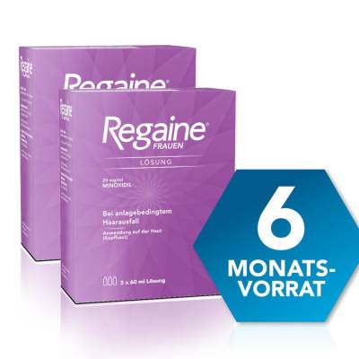 Regaine Frauen Lösung Doppelpack von Johnson & Johnson GmbH (OTC)