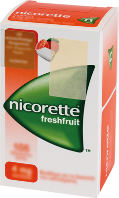 NICORETTE 4 mg freshfruit Kaugummi 105 St von kohlpharma GmbH