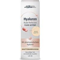 medipharma cosmetics Hyaluron Nude Perfection Fluid getönt LSF 20 heller Hauttyp von medipharma cosmetics