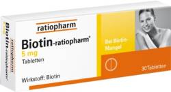 Biotin-ratiopharm 5 mg von ratiopharm GmbH