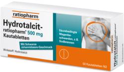 HYDROTALCIT-ratiopharm 500 mg Kautabletten 50 St von ratiopharm GmbH