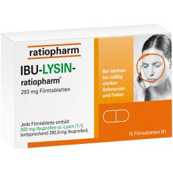 IBU-LYSIN-ratiopharm 293 mg von ratiopharm GmbH