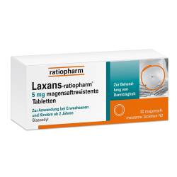 Laxans-ratiopharm 5 mg von ratiopharm GmbH