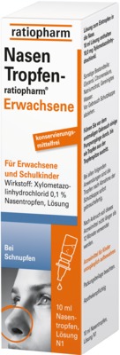 NasenTropfen-ratiopharm Erwachsene von ratiopharm GmbH