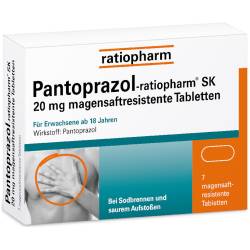 Pantoprazol-ratiopharm bei Sodbrennen von ratiopharm GmbH
