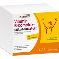 VITAMIN B-KOMPLEX-ratiopharm direkt Pulver 48 g von ratiopharm GmbH