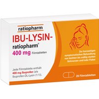 Ibu-Lysin ratiopharm® 400 mg Filmtabletten von ratiopharm