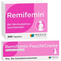 remifemin® Tabletten + Feuchtcreme von remifemin