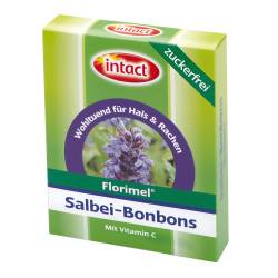 FLORIMEL Salbeibonbons mit Vitamin C zuckerfrei von sanotact GmbH