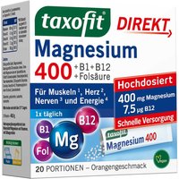 taxofit Magnesium 400 Direktgranulat von taxofit