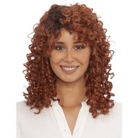 Perücke Maileen von trendhair in Schwarzbraun, dunkler Ansatz von trendhair