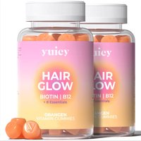 yuicy Hair Glow Biotin Gummies für Haarwachstum von yuicy